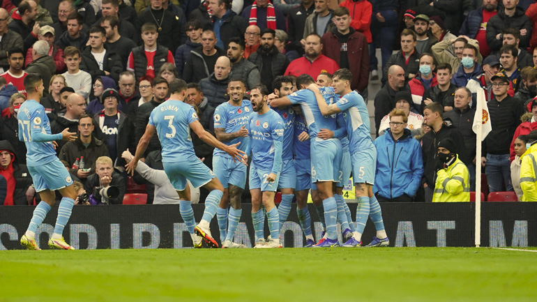 Αγγλία: Νικήτρια στο ντέρμπι του Μάντσεστερ η Σίτι, 2-0 τη Γιουνάιτεντ στο «Ολντ Τράφορντ»