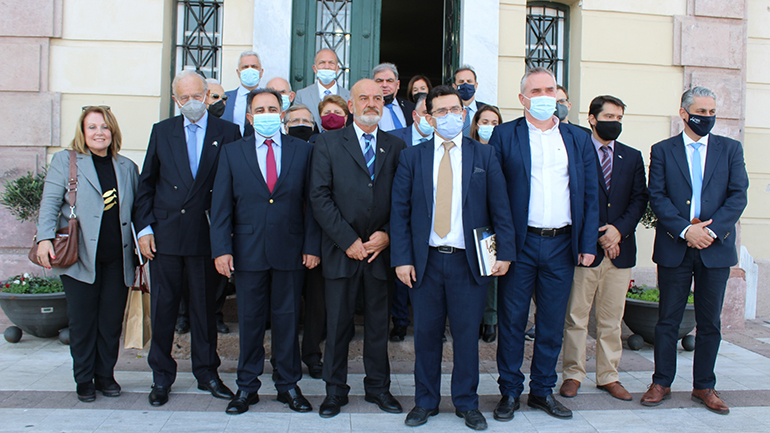 Επίτιμοι δημότες του Δήμου Μυτιλήνης οι απόγονοι των ηρώων του 1821