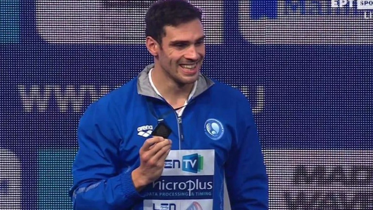 Κολύμβηση: Δεύτερο μετάλλιο για τον Βαζαίο στο Ευρωπαϊκό 25άρας πισίνας!