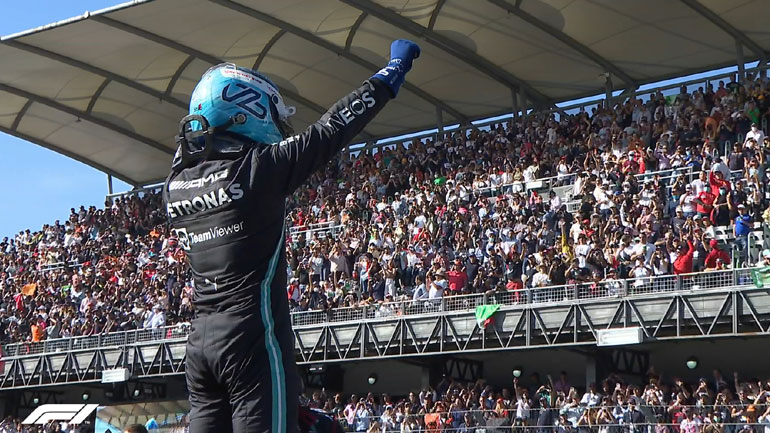 Ο V.Bottas «πάγωσε» την RedBull