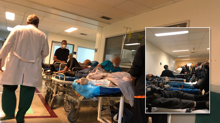 Εμπόλεμη ζώνη η εφημερία στο νοσοκομείο «Αττικόν»