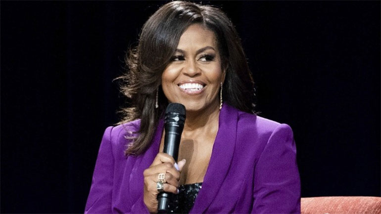 Η Μισέλ Ομπάμα σε επεισόδιο της σειράς Βlack-ish
