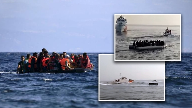 Να πώς η τουρκική ακτοφυλακή προωθεί μετανάστες στο Αιγαίο