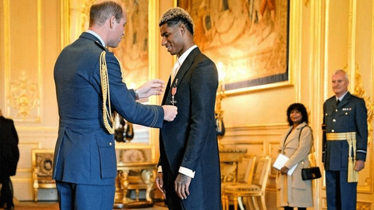 Ο πρίγκιπας Ουίλιαμ παρασημοφόρησε τον Ράσφορντ