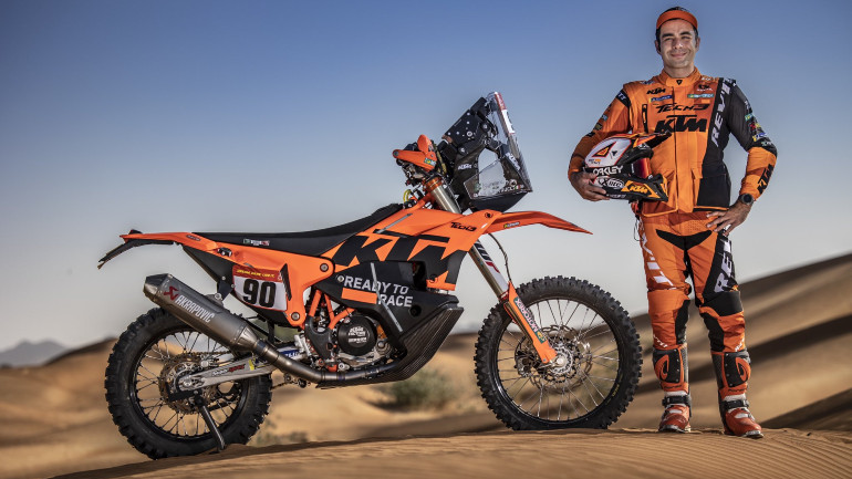 Ο Petrucci έκανε τις πρώτες του δοκιμές με την εργοστασιακή ομάδα της KTM.