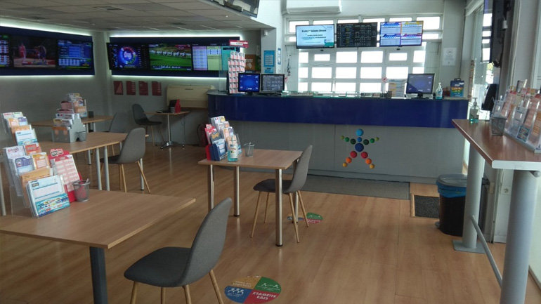 Το κατάστημα ΟΠΑΠ του κ. Eυθύμη Κατσαβριά στην Αγ. Παρασκευή