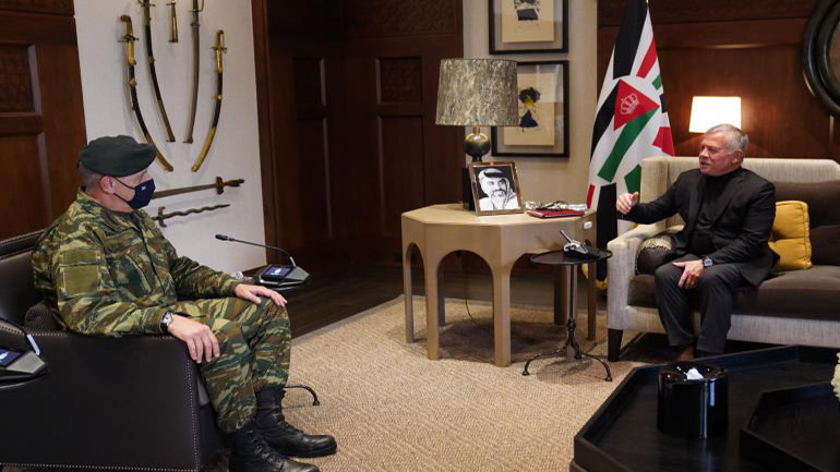 Επίσημη επίσκεψη του Αρχηγού ΓΕΕΘΑ στην Ιορδανία