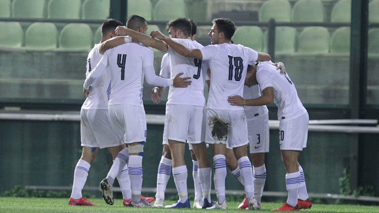 Νίκη για την εθνική ελπίδων, 2-0 τη Λευκορωσία