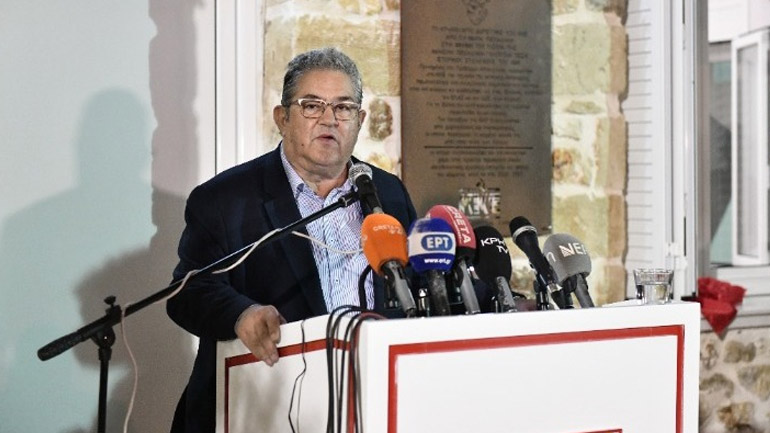 Κουτσούμπας: ΝΔ και ΣΥΡΙΖΑ μοιράζουν στους πολίτες τις ίδιες κάλπικες υποσχέσεις