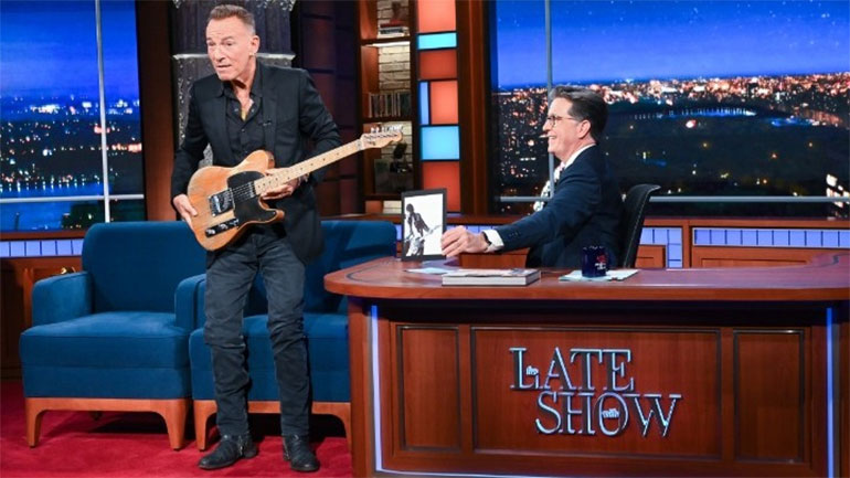 Ο Μπρους Σπρίνγκστιν για το αγαπημένο του τραγούδι στο σόου του Στίβεν Κόλμπερτ