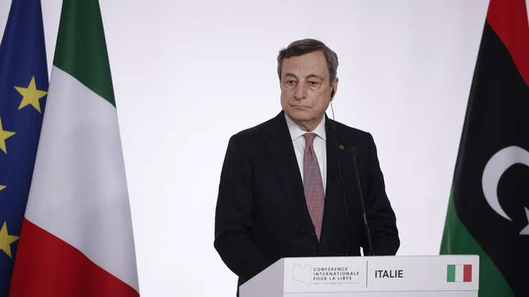 Ντράγκι: Οι συνεχείς αφίξεις μεταναστών στην Ιταλία δημιουργούν μια αφόρητη κατάσταση