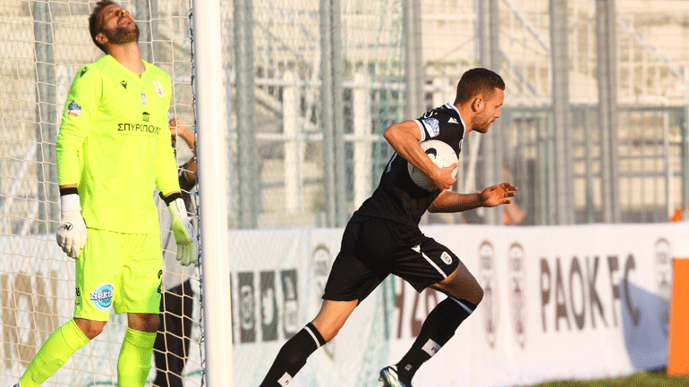 Super League 2: Σκόραρε ο Ίνγκασον με τον ΠΑΟΚ Β΄