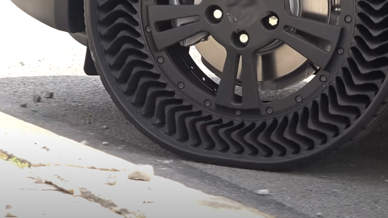 Δείτε πως λειτουργούν τα ελαστικά χωρίς αέρα