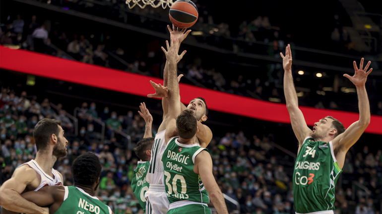 Έχασε και από τη Ζαλγκίρις ο Παναθηναϊκός, λύγισε με 76-69 στο Κάουνας