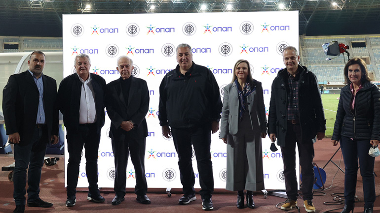 Ο ΟΦΗ σε φιλικό αγώνα αλληλεγγύης με την υποστήριξη του ΟΠΑΠ