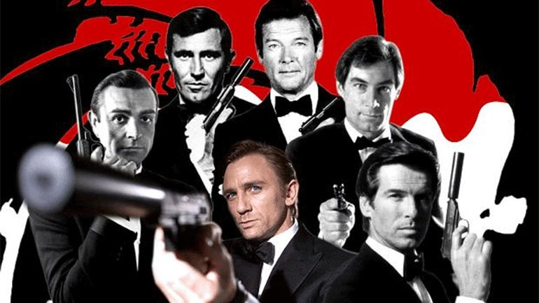 Τζέιμς Μποντ, ο πρωταγωνιστής της μακροβιότερης σειράς ταινιών στην ιστορία του κινηματογράφου