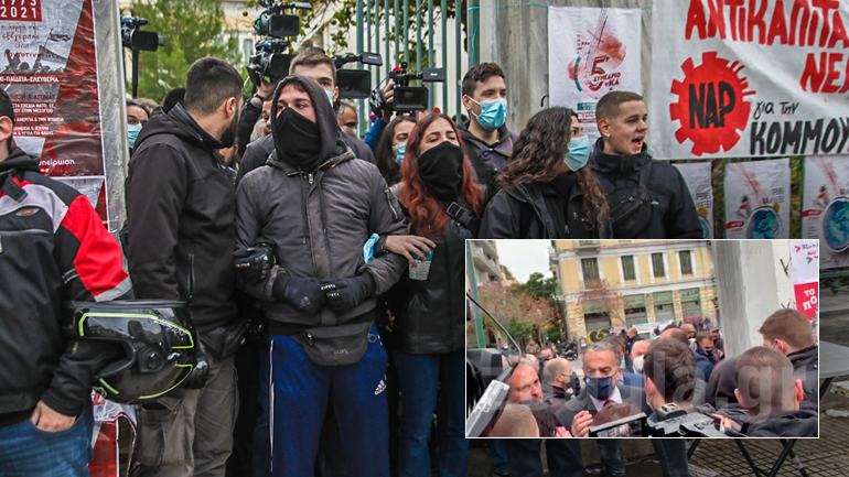 Πολυτεχνείο:  «Mπλόκο» σε αντιπροσωπεία βουλευτών της Ν.Δ.