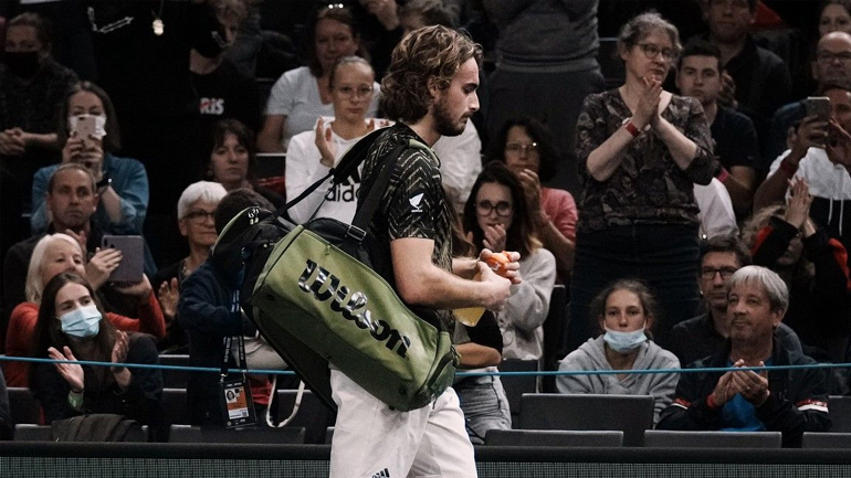 Ο Τσιτσιπάς για την απόσυρσή του από το ATP Finals:  «Είναι μία πολύ δύσκολη απόφαση»