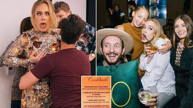 Adele: Πιο αδύνατη και εντυπωσιακή από ποτέ με Oscar de la Renta μίνι φόρεμα