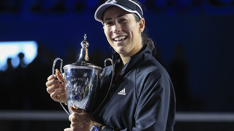 Τένις: Η Μουγκουρούθα «έγραψε ιστορία» στο WTA Finals