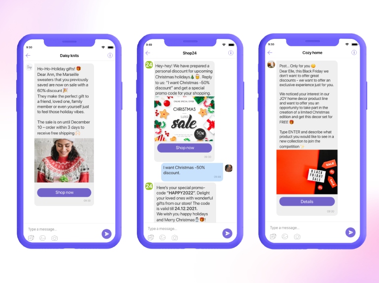 Γιορτινό mobile marketing στο Viber