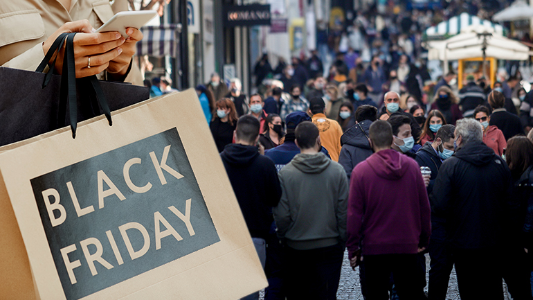 Εμπορική φρενίτιδα για την Black Friday