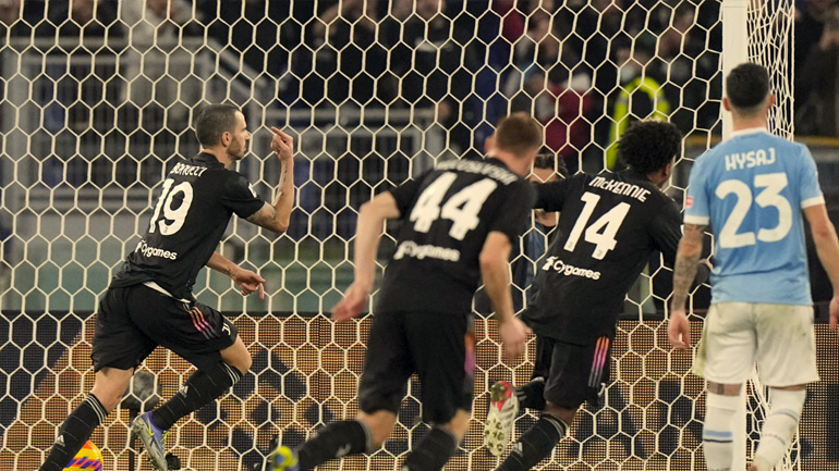 Ιταλία: Άλωσε το «Ολίμπικο» η Γιουβέντους, 2-0 τη Λάτσιο