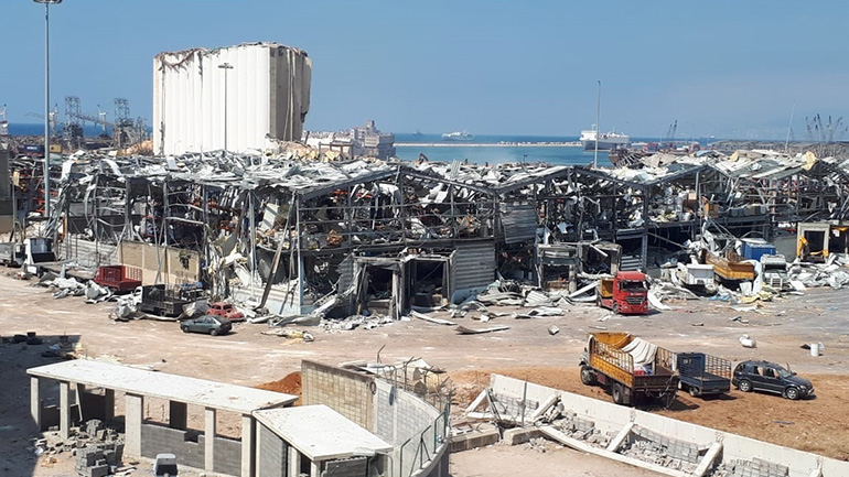 Η Ρωσία παρέδωσε στον Λίβανο δορυφορικές φωτογραφίες από την ημέρα της έκρηξης στο λιμάνι της Βηρυτού