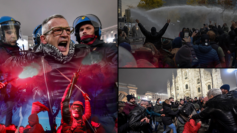 Στους δρόμους οι Ευρωπαίοι πολίτες για τα lockdown