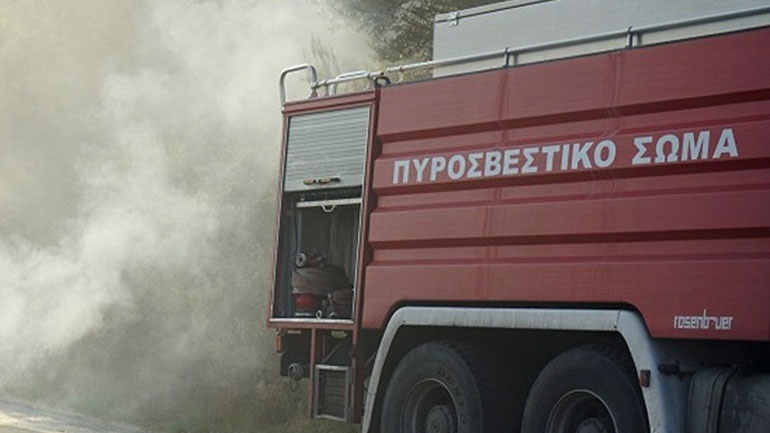 Πυρκαγιά με τρία μέτωπα στο Ηράκλειο