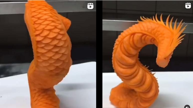 Δράκος από καρότο