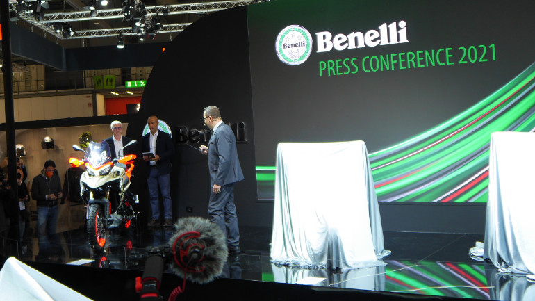 Αποστολή EICMA 2021: Κυριάρχησε το νέο TRK800 στο stand της Benelli