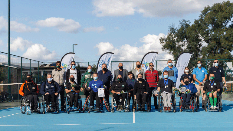 Ο Στέφανος Διαμαντής, μεγάλος πρωταγωνιστής στο Πανελλήνιο πρωτάθλημα τένις με αμαξίδιο