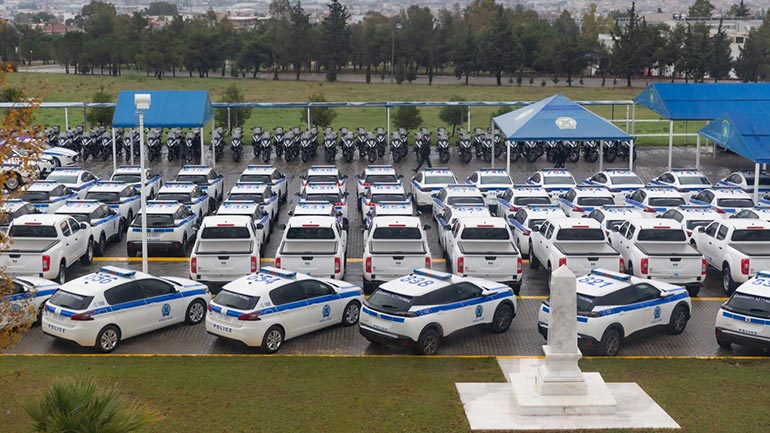 Διακόσια ογδόντα νέα οχήματα στην ΕΛ.ΑΣ. για την ενίσχυση της ασφάλειας των πολιτών