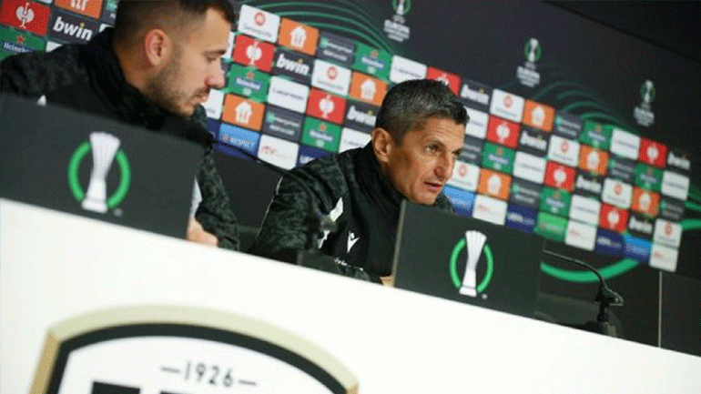 Λουτσέσκου: «Eίμαι ο προπονητής του ΠΑΟΚ και θα είμαι ο προπονητής του ΠΑΟΚ»