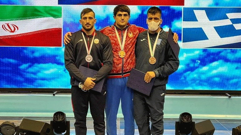 Πάλη: «Χάλκινος» στο παγκόσμιο στρατιωτικό πρωτάθλημα ο Πρεβολαράκης