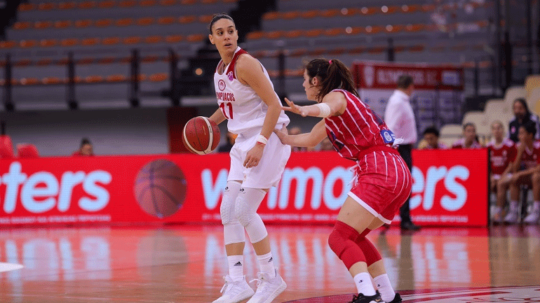 Μπάσκετ γυναικών: Νικητής στο Βελιγράδι ο Ολυμπιακός, 78-70 τον Ερυθρό Αστέρα