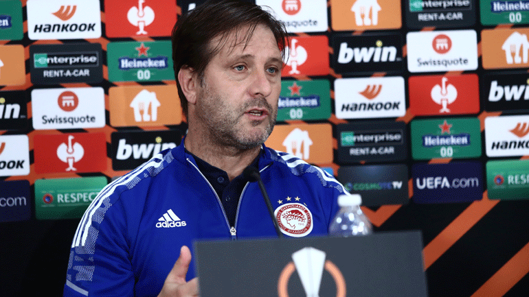 Μαρτίνς: «Να ζήσουμε ακόμη μια μαγική ευρωπαϊκή βραδιά»