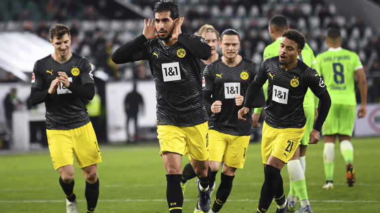 Γερμανία: Στην κορυφή η Ντόρτμουντ, 3-1 τη Βόλφσμπουργκ