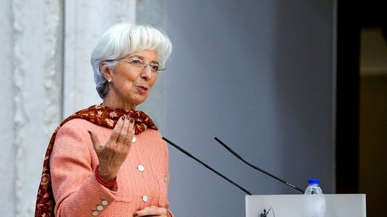 Λαγκάρντ: Η ευρωζώνη είναι καλύτερα εξοπλισμένη πλέον για να αντιμετωπίσει ένα νέο κύμα της πανδημίας