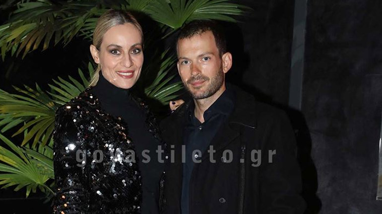 Ελεονώρα Μελέτη-Θοδωρής Μαροσούλης: Διασκέδασαν στην πρεμιέρα του Αντώνη Ρέμου