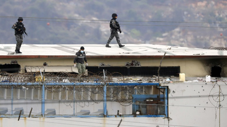 Ισημερινός: Παρατάθηκε για έναν μήνα η κατάσταση εξαίρεσης στις φυλακές