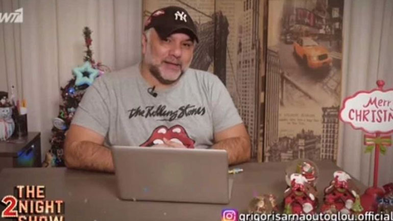 Γρηγόρης Αρναούτογλου: Εμφανίστηκε από το σπίτι μετά την περιπέτειά του με τον κορωνοϊό