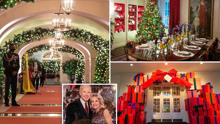 Η Jill Biden μας δείχνει τη χριστουγεννιάτικη διακόσμηση που επέλεξε για τον Λευκό Οίκο