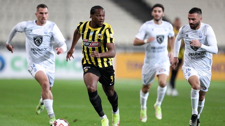 Πρόκριση από το πρώτο ματς για την ΑΕΚ, νίκησε με 4-0 την Κηφισιά