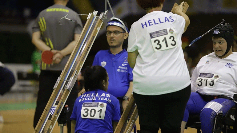 Πρωταθλήτρια Ευρώπης η μεικτή ομάδα μπότσια BC3 των Γρηγόρη Πολυχρονίδη και Άννα Ντέντα