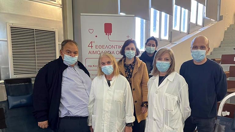 Πραγματοποιήθηκε η 4η Εθελοντική Αιμοδοσία του ΟΚΑΑ