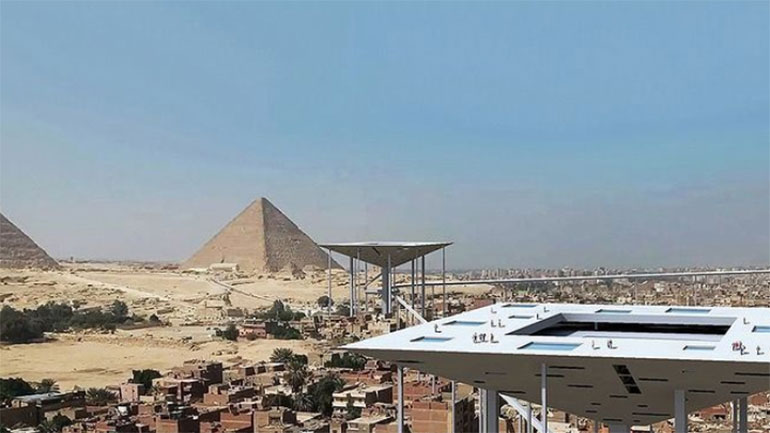 «Οι Επτά Νέες Πυραμίδες για το Κάιρο», πρόταση του Marchisciana Saverio Adriano