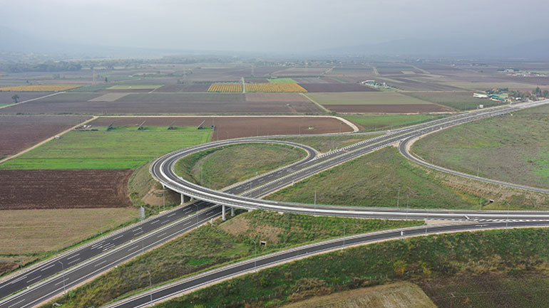 Εντυπωσιακή η πρόοδος των κατασκευαστικών εργασιών στο Νότιο τμήμα του Αυτοκινητοδρόμου Κεντρικής Ελλάδας – Ε65