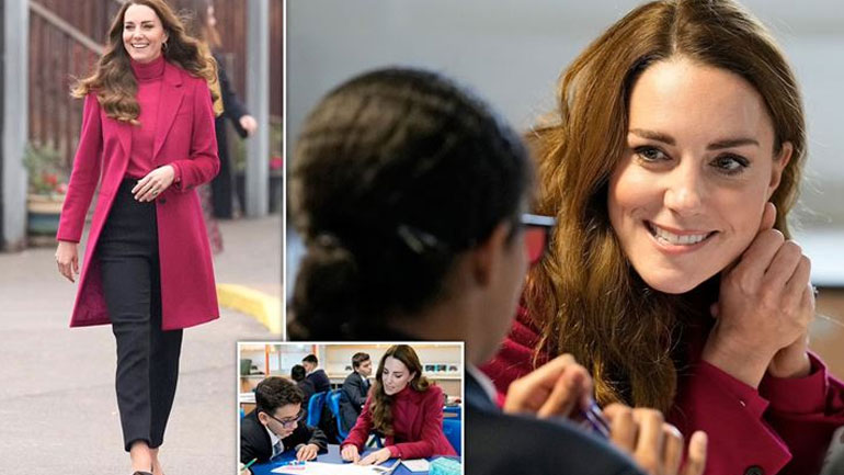 Η αμήχανη αντίδραση της Kate Middleton όταν ένα παιδί ανέφερε τον Harry και τη Meghan